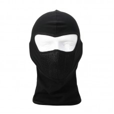 Balaclava Windproof  Breathable Full Face Mask Black